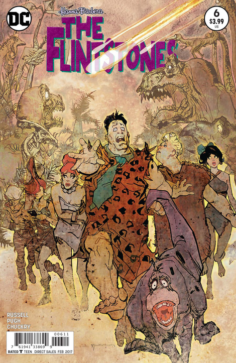Illustration for article titled The Flintstones uses Bedrock as the foundation for sharp, striking satire